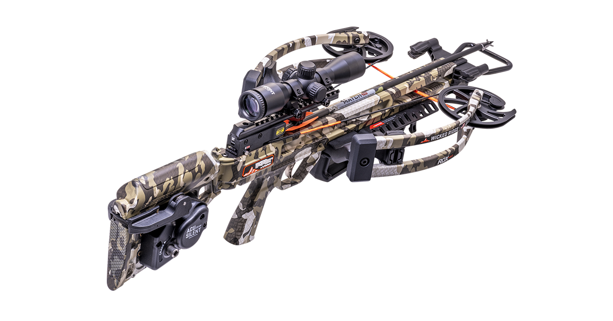 NEW Wicked Ridge RDX 410™ is Shorter, Faster, and Features NEW ACUdraw Silent™ and NEW Pro-View™ 400 Lighted Scope
