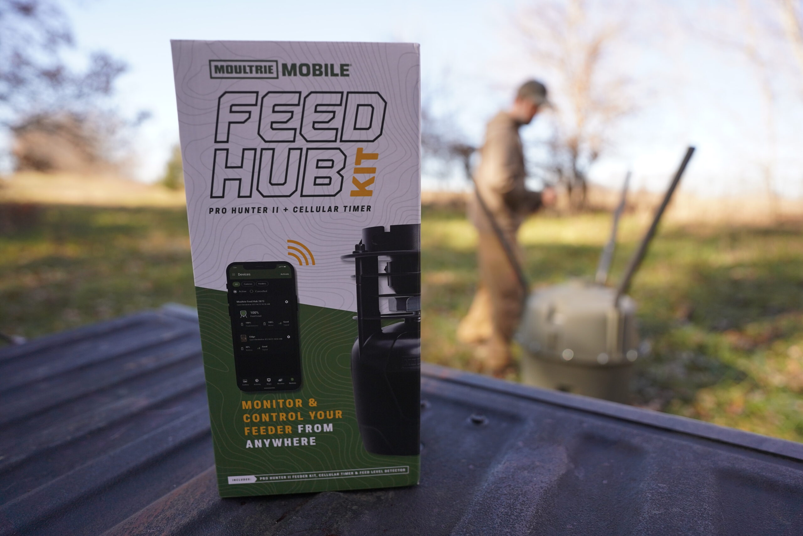 Moultrie Launches Feed Hub Cellular Enabled Feeder Management System