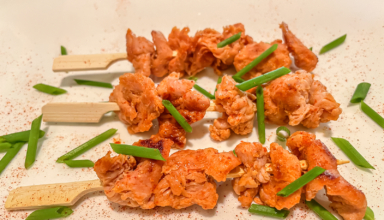 Turkey Tenderloins On A Stick