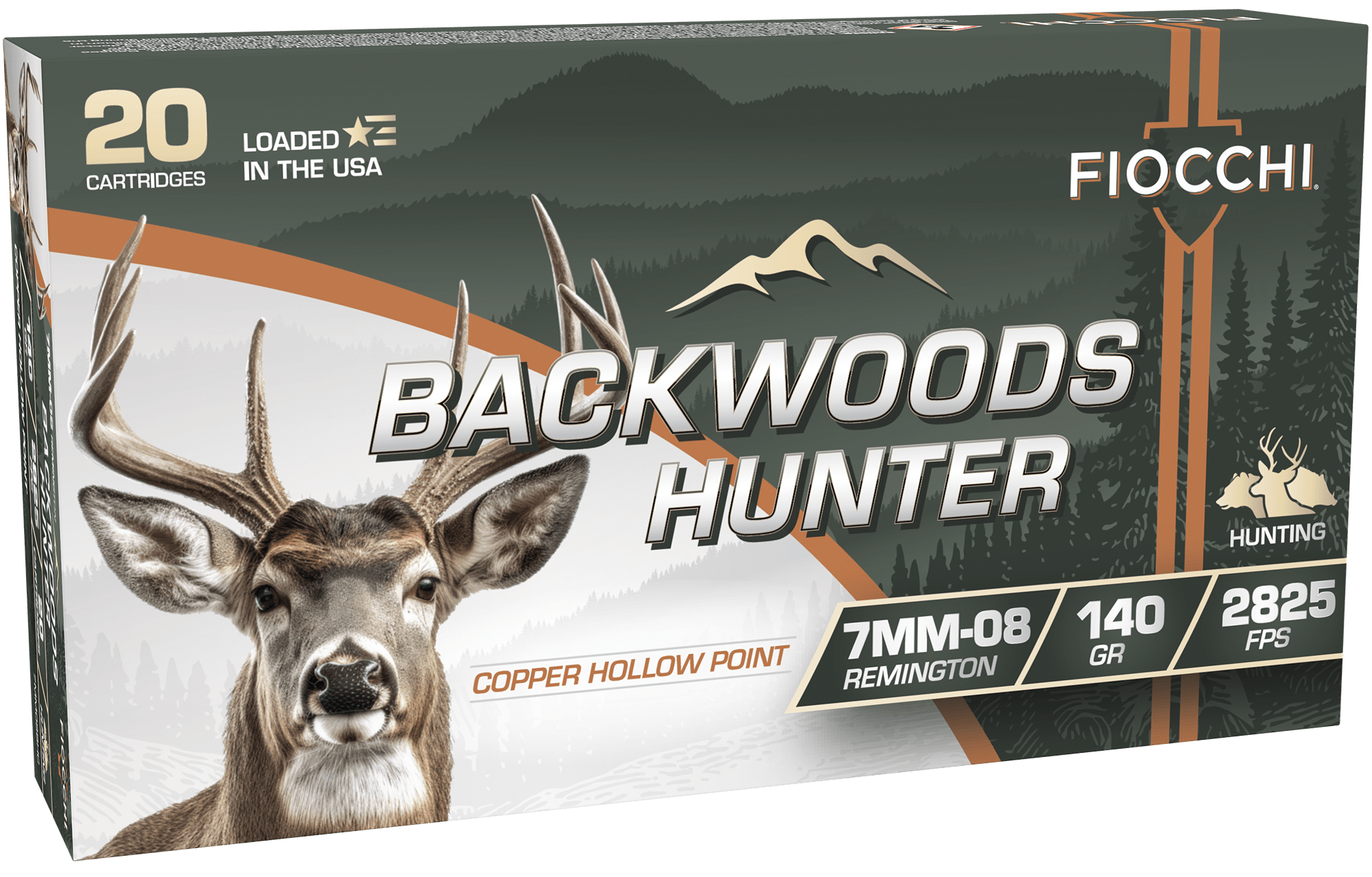 Fiocchi Launches Backwoods Hunter™ Copper Rifle Ammo