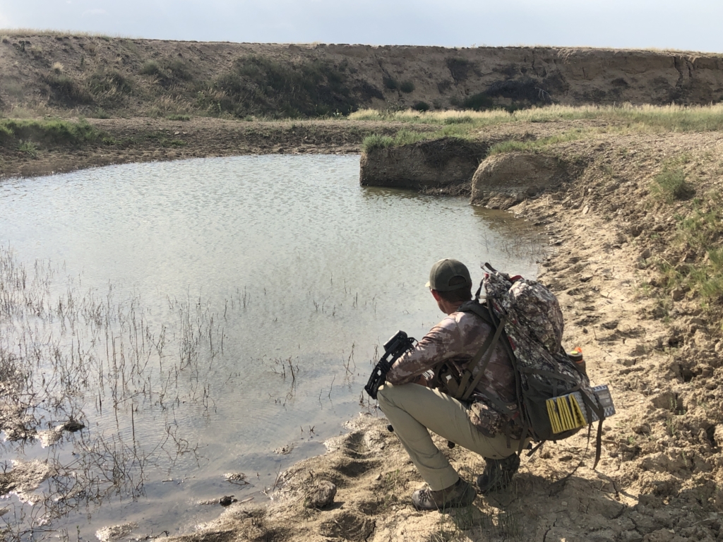 Find Pronghorn Water Holes & Inspect Them