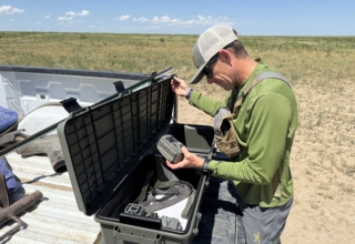 Find Pronghorn Water Holes & Inspect Them