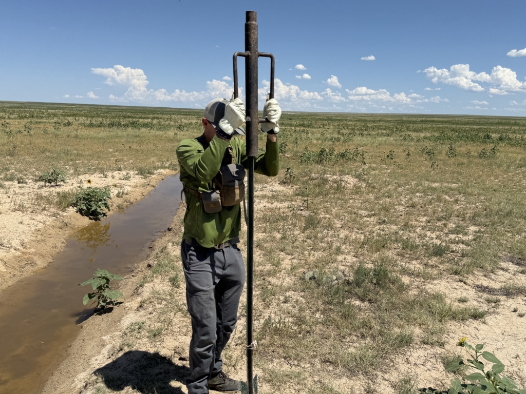 Find Pronghorn Water Holes & Inspect Them