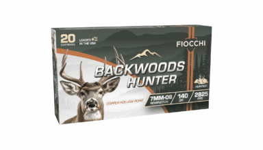 Fiocchi Launches Backwoods Hunter™ Rifle Ammo
