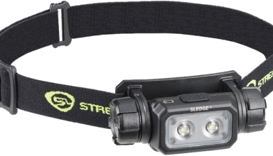Streamlight Sledge Headlamp: Rechargeable 1,000 Lumen Light For Hunting & Outdoor Use