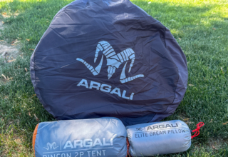 First Look: Argali Rincon 2p Tent, Alpine Zero Degree Bag, & Elite Dream Pillow